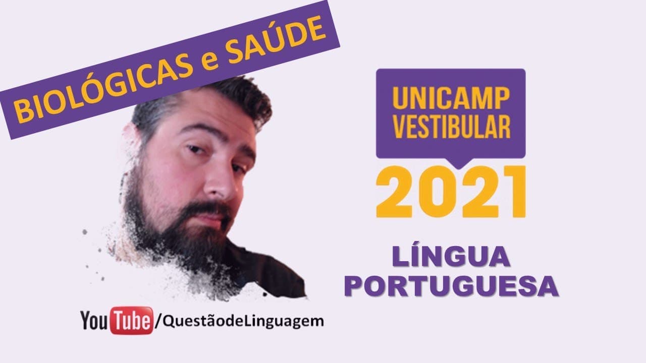 Thumbnail: Vestibular UNICAMP 2021 - 1ª fase (Biológicas e Saúde) - RESOLUÇÃO COMENTADA