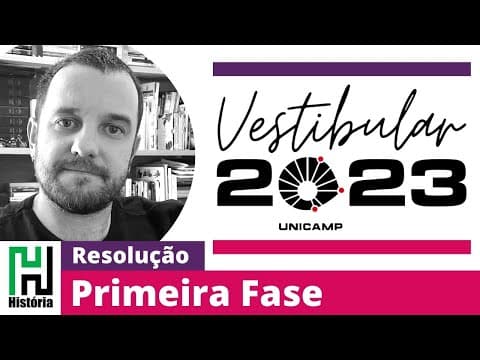 Thumbnail da aula: Resolução Unicamp 2023 | História | Primeira Fase | Gabarito Comentado (extra oficial) Prova Q_Z