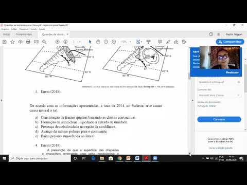 Thumbnail da aula: Resolução de questões sobre clima - Geografia Enem.