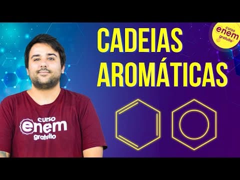 Thumbnail da aula: CADEIAS AROMÁTICAS | Resumo de Química Orgânica para o Enem