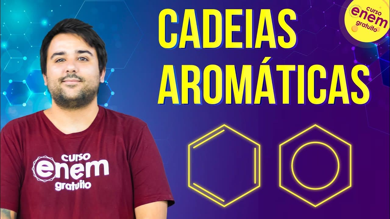 Thumbnail: CADEIAS AROMÁTICAS | Resumo de Química Orgânica para o Enem