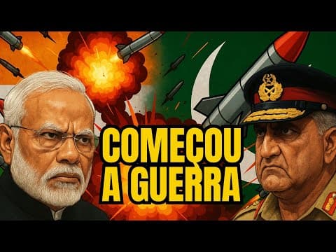 Thumbnail da aula: A GUERRA mais PERIGOSA do MUNDO | Índia e Paquistão | Caxemira