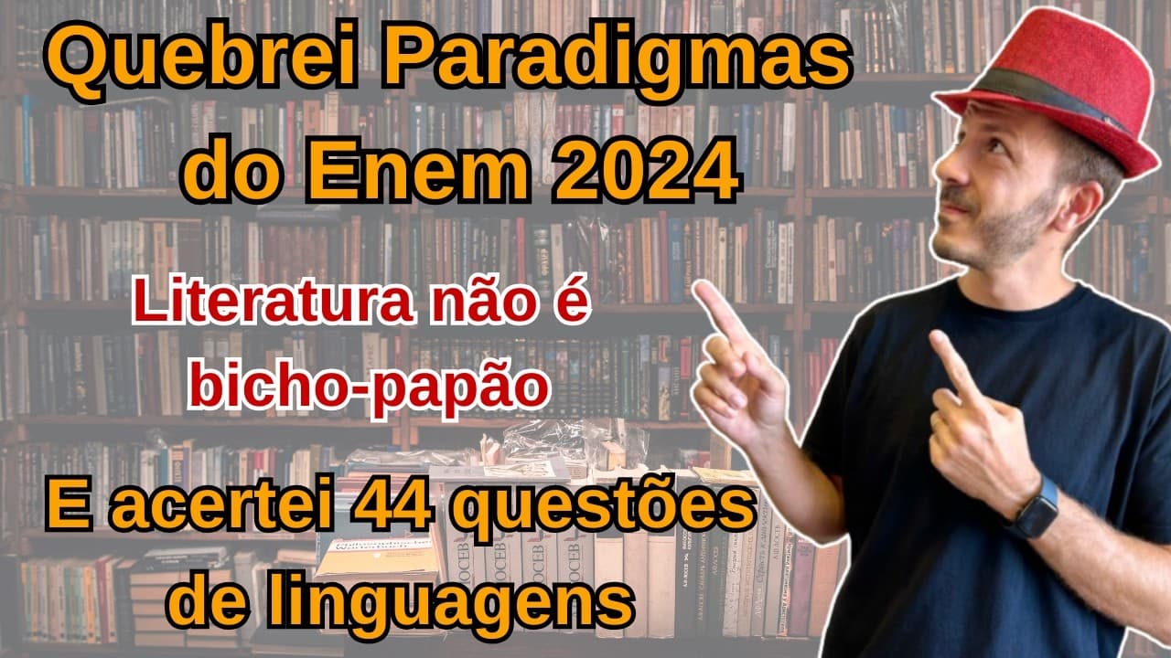 Thumbnail: ENEM 2024: Até ali que sabia das misérias do mundo? Nada