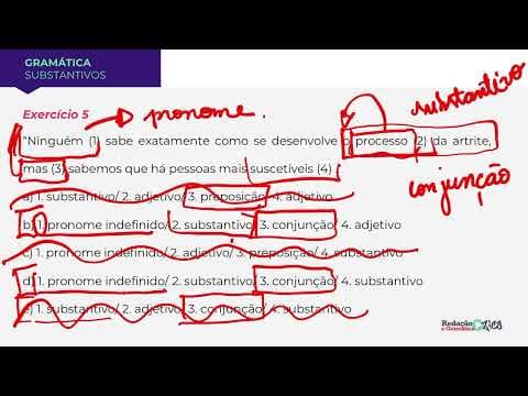 Thumbnail da aula: MORFOLOGIA: RESOLUÇÃO DE EXERCÍCIOS DE CLASSES DE PALAVRAS - SERÁ QUE VOCÊ ACERTA? - Profa. Pamba