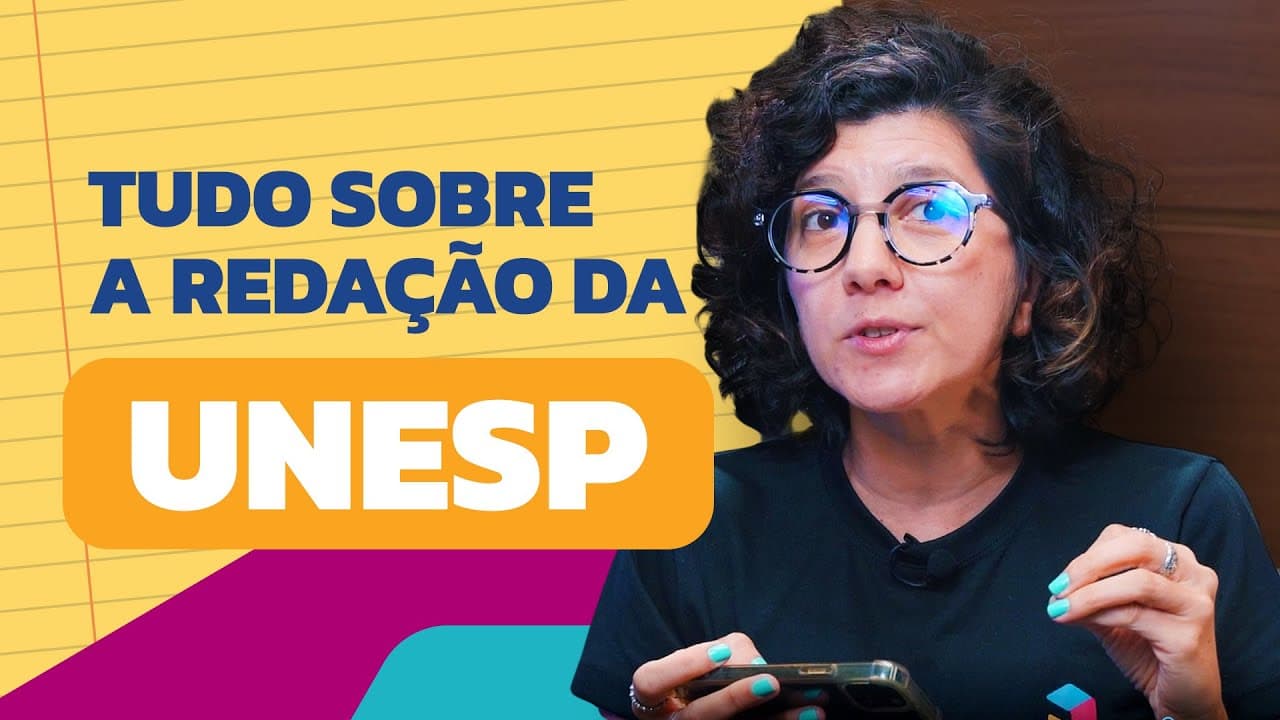Thumbnail: Como escrever a redação perfeita para a Unesp? | Como fazer uma boa redação