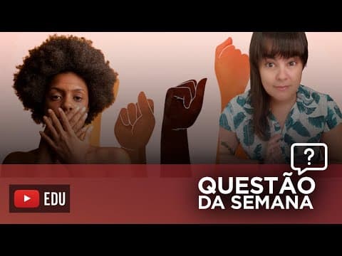 Thumbnail da aula: RACISMO NO ENEM | QUESTÕES DE SOCIOLOGIA NO ENEM
