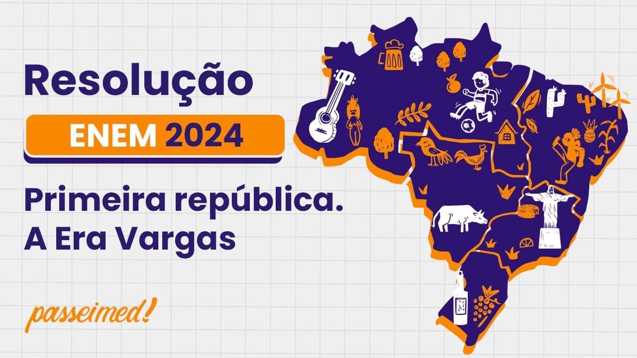 Thumbnail: ENEM 2024 - PRIMEIRA REPÚBLICA. A ERA VARGAS | O que as capas da revista Travel in Brazil...