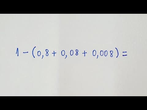 Thumbnail da aula: 💢 Expressão Numérica com Números Decimais - Professora Angela Matemática