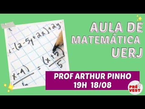 Thumbnail da aula: Aula de Matemática Vestibular UERJ 2023