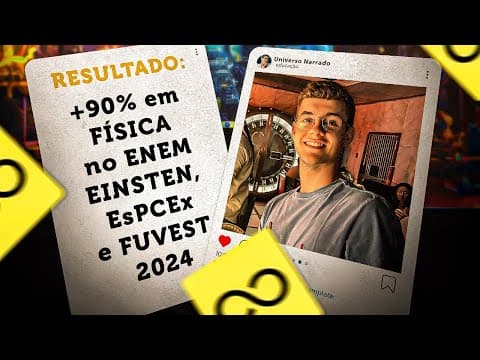 Thumbnail da aula: Como a construção do raciocínio matemático foi minha carta na manga nos Vestibulares