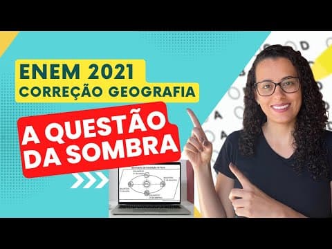 Thumbnail da aula: 🔵 QUESTÃO 89 (PROVA AZUL) - Geografia ENEM 2021