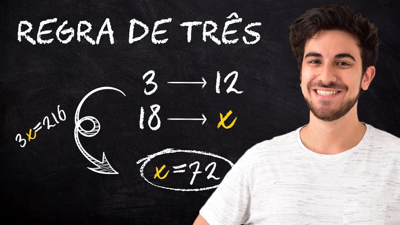 Thumbnail: COMO E QUANDO FAZER REGRA DE 3 || Matemática Básica
