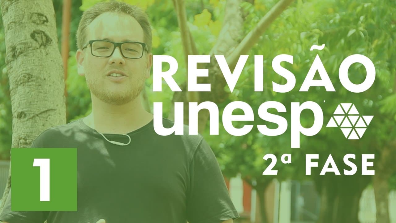Thumbnail: Ep. 1 da Revisão UNESP 2ª Fase - Santa Biologia