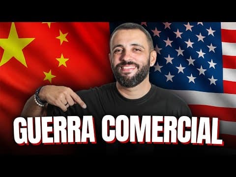 Thumbnail da aula: GUERRA COMERCIAL ENTRE OS ESTADOS UNIDOS E CHINA | Proenem