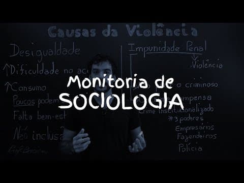 Thumbnail da aula: Sociologia - Unicamp - 2ª fase