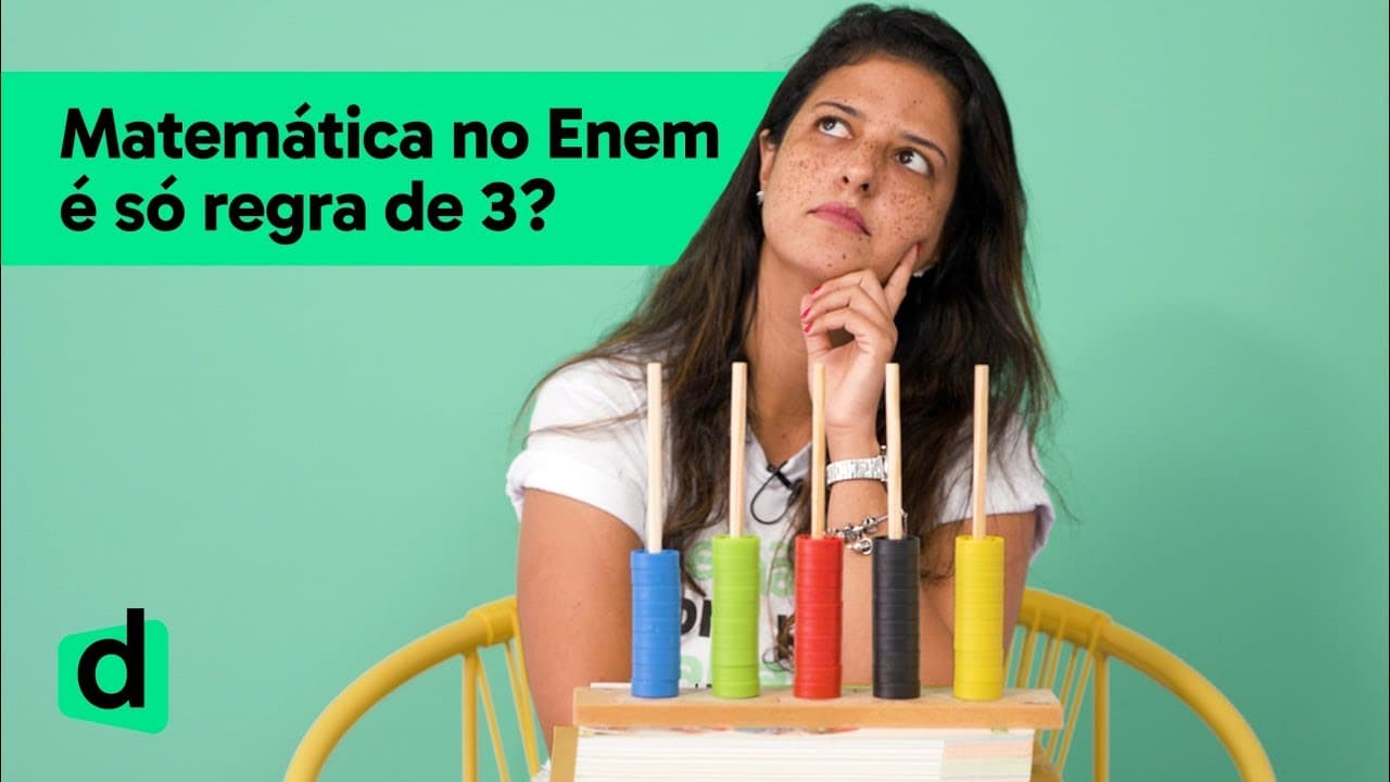 Thumbnail: COMO ESTUDAR MATEMÁTICA PARA O ENEM 2020 | PLANTÃO DESCOMPLICA