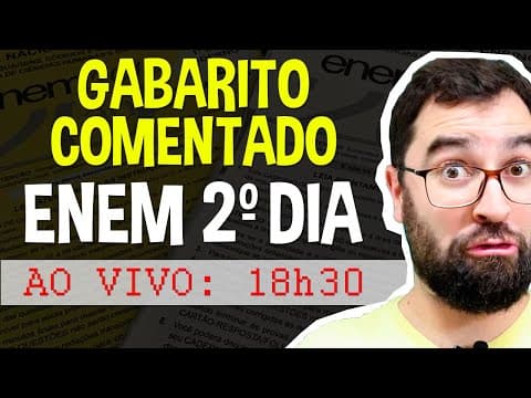 Thumbnail da aula: Gabarito e Resolução da Prova do ENEM 2018 - Biologia | Prof. Gui
