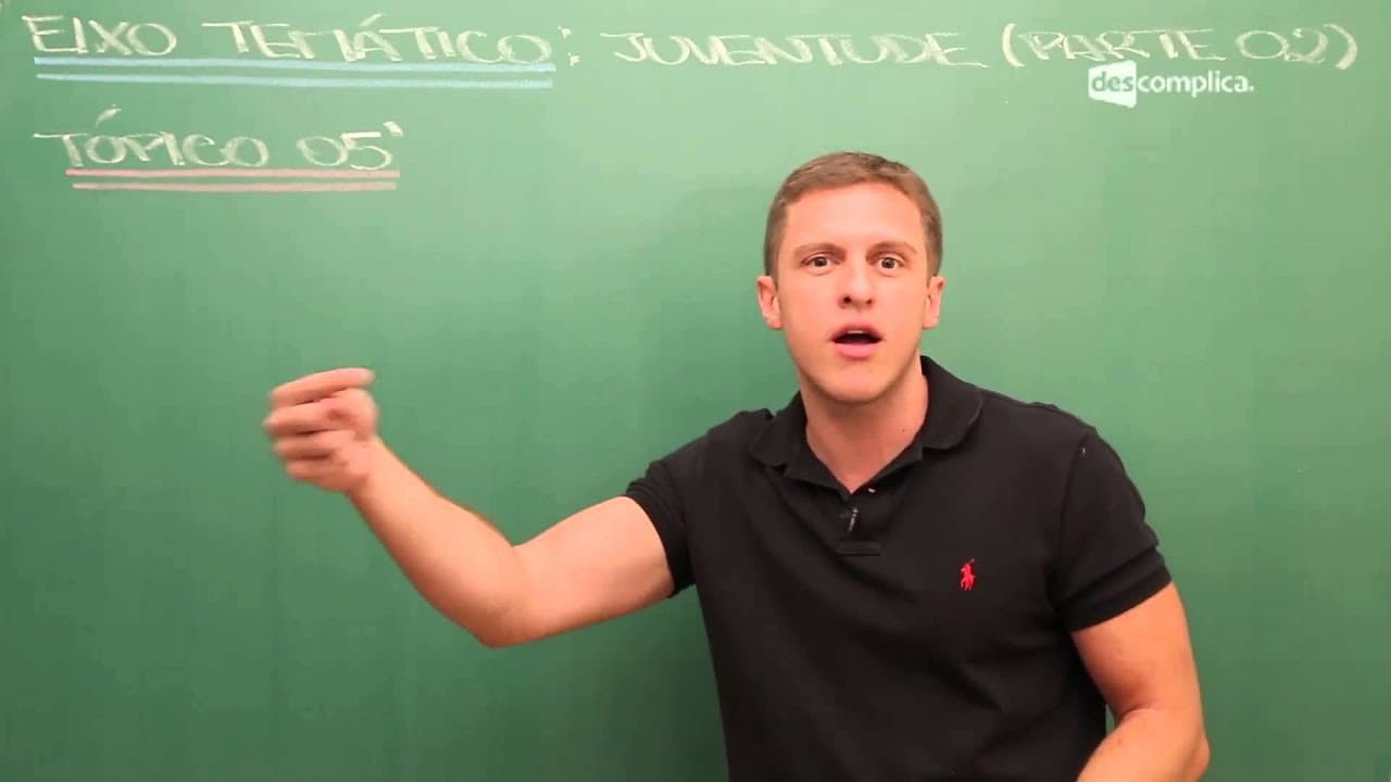 Thumbnail: Eixo Temático: Juventude 2 - Aula ao Vivo: Redação | Descomplica