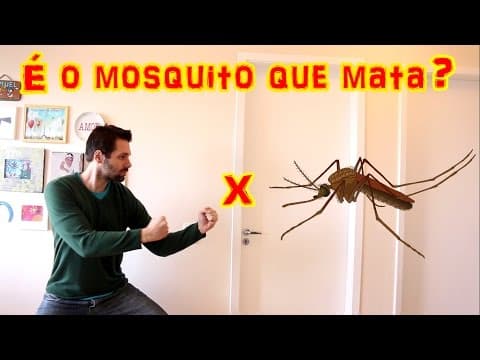 Thumbnail da aula: Mosquito Não Mata Ninguém! - Biologia com Samuel Cunha