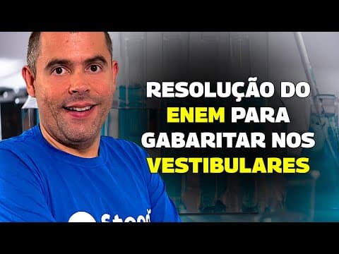 Thumbnail da aula: Se prepare para a QUÍMICA NO VESTIBULAR