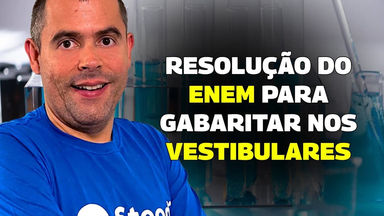 Thumbnail: Se prepare para a QUÍMICA NO VESTIBULAR