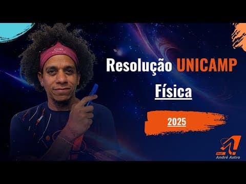 Thumbnail da aula: Resolução Física Unicamp 2025