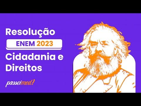 Thumbnail da aula: ENEM 2023 - CIDADANIA E DIREITOS | Negar o pedido por dinheiro indispensável para necessidades...