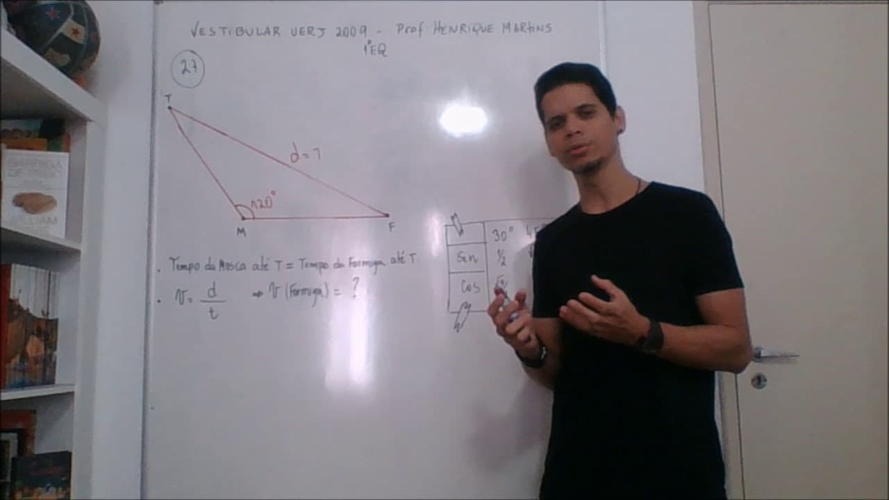 Thumbnail: Questão 27 - Vestibular UERJ 2009 - 1 EQ