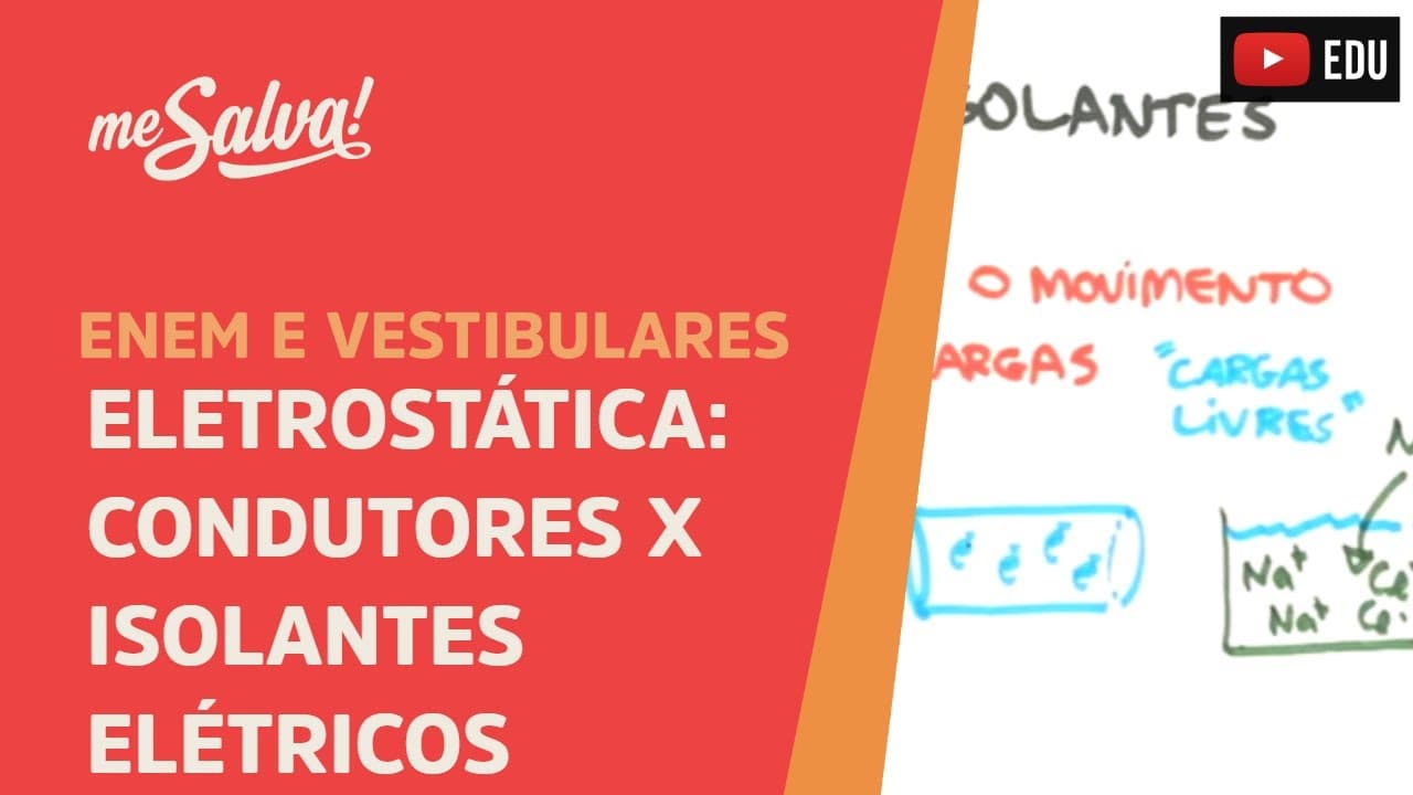 Thumbnail: Me Salva! ELT04 - Eletrostática - Condutores x Isolantes Elétricos