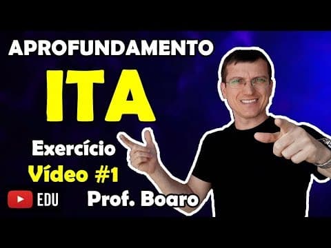 Thumbnail da aula: ITA - ANÁLISE DIMENSIONAL - APROFUNDAMENTO  FÍSICA - EXERCÍCIO - Prof  Boaro   Vídeo #1