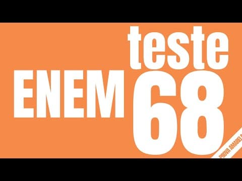Thumbnail da aula: História no ENEM: q. 68