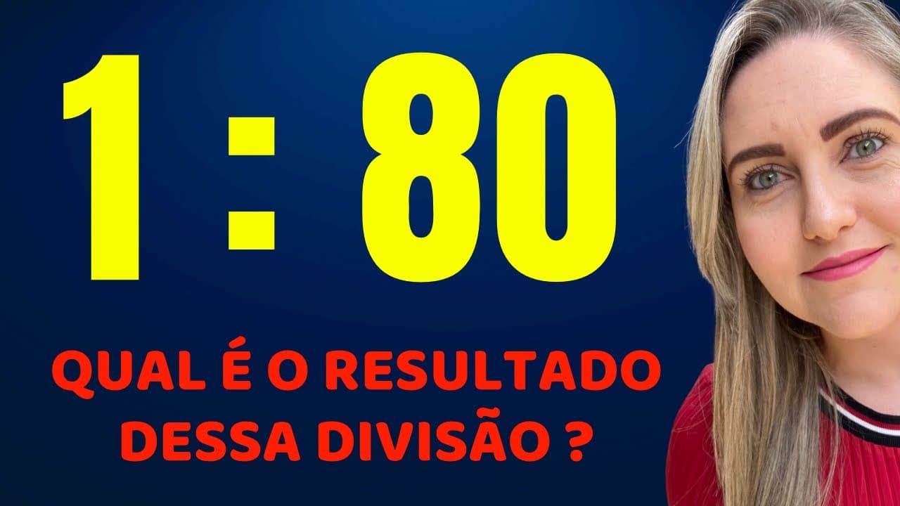 Thumbnail: NUNCA MAIS ERRE DIVISÃO !! Matemática básica todo dia.📚🚀