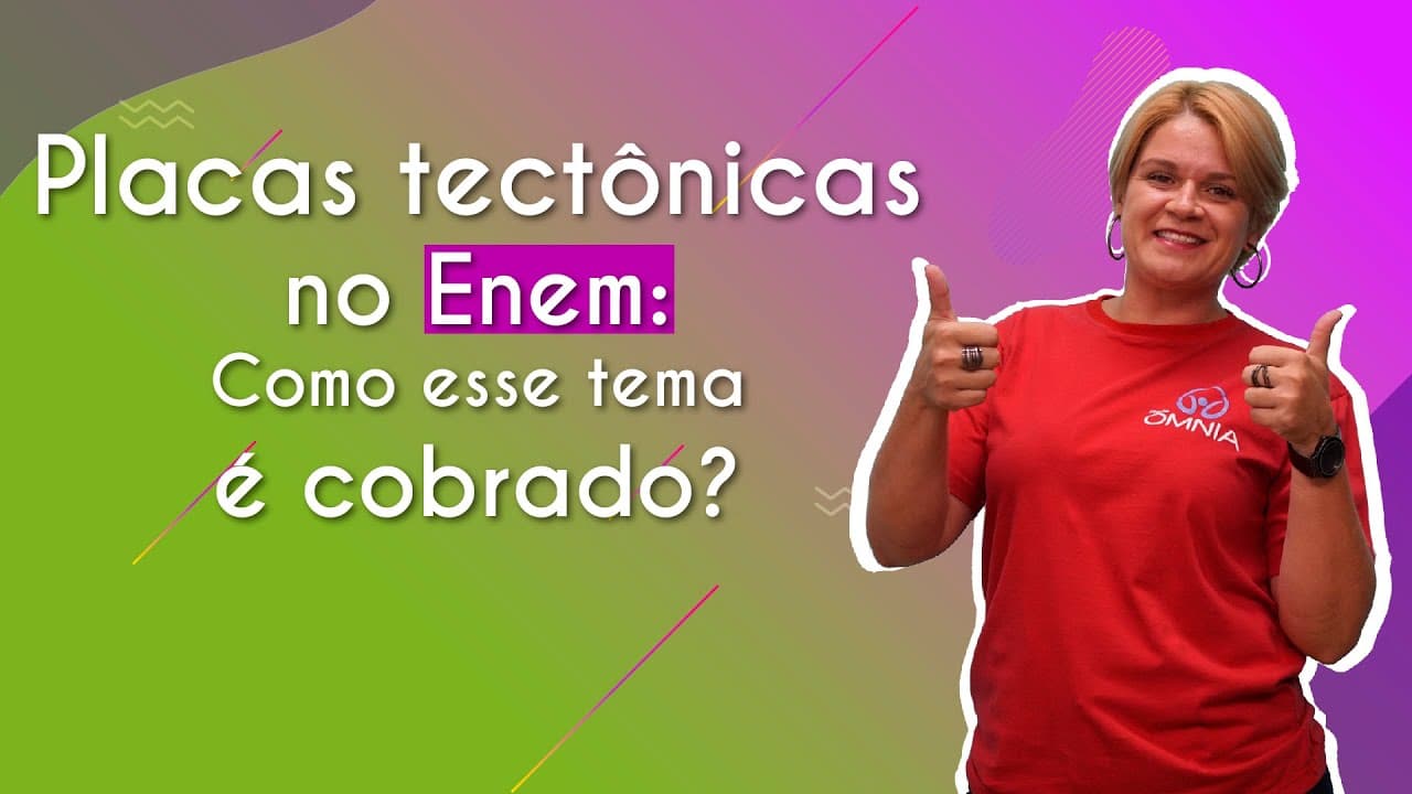 Thumbnail: Placas tectônicas no Enem: como esse tema é cobrado? - Brasil Escola