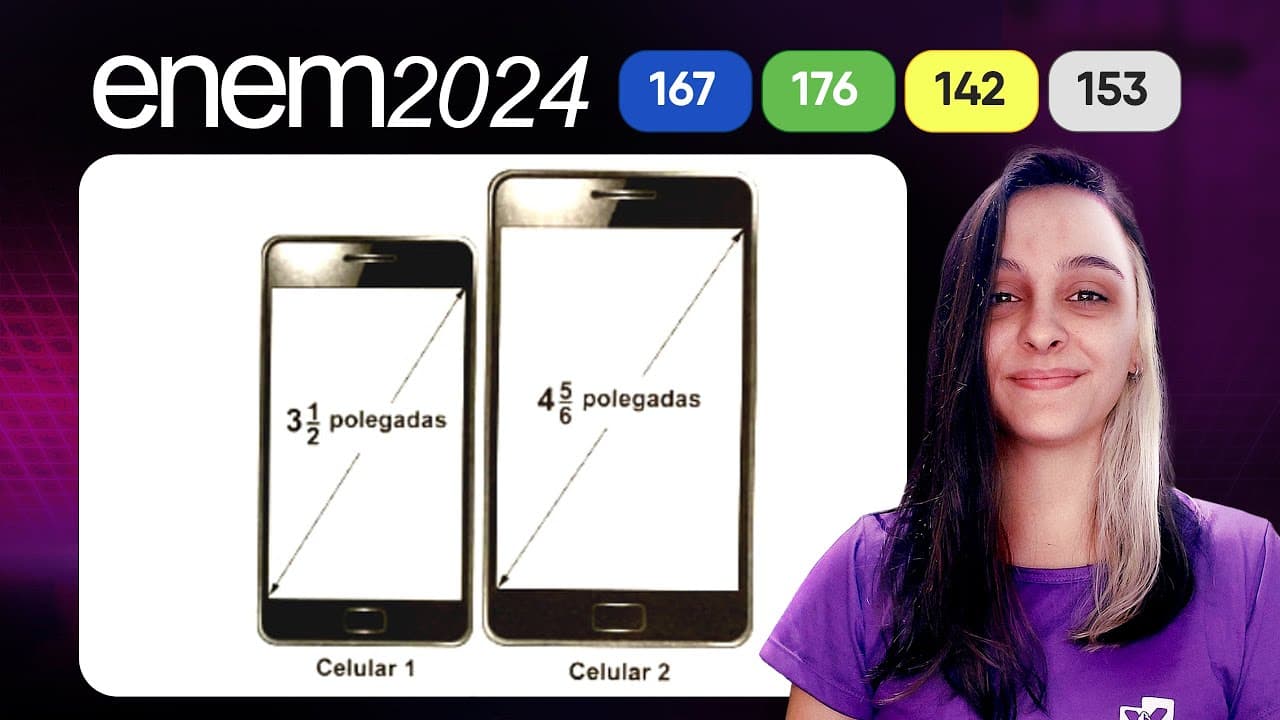 Thumbnail: Questão 167 - Caderno Azul | | MATEMÁTICA ENEM 2024
