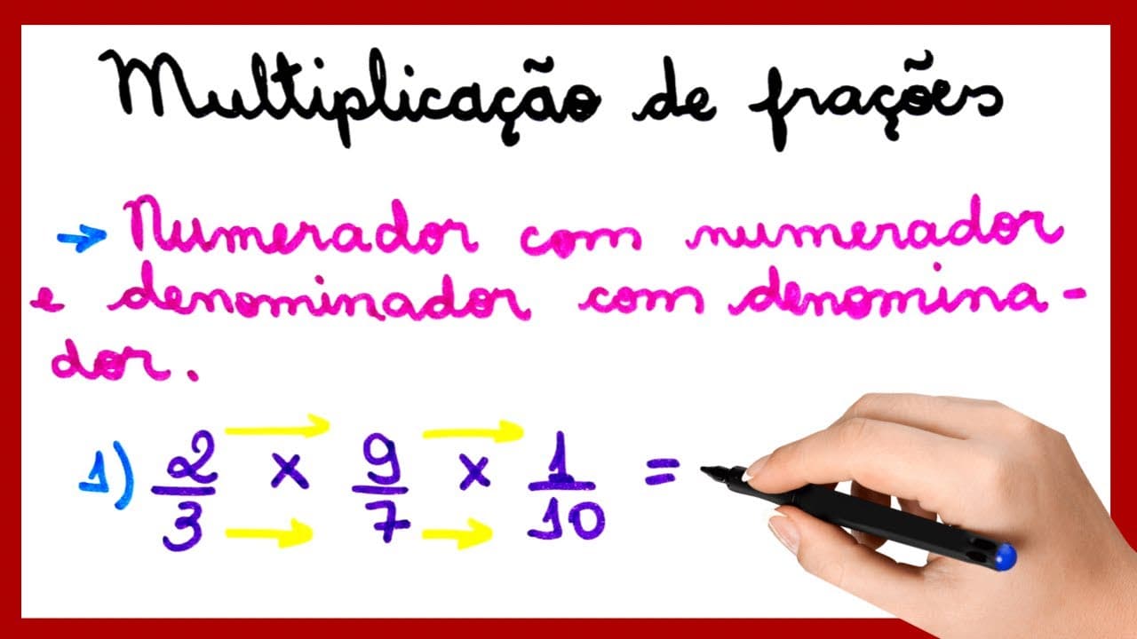 Thumbnail: MULTIPLICAÇÃO DE FRAÇÕES
