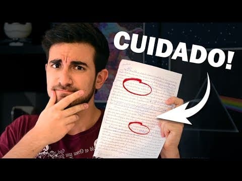 Thumbnail da aula: Detalhes que podem baixar sua nota na REDAÇÃO DO ENEM 2018 | Umberto Mannarino