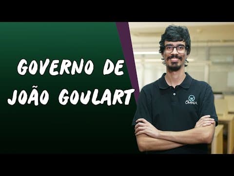 Thumbnail da aula: Governo de João Goulart - Brasil Escola