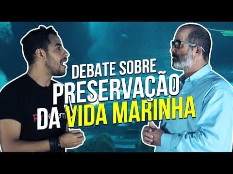 Thumbnail da aula: DEBATE SOBRE PRESERVAÇÃO DA VIDA MARINHA NO BRASIL (com Marcelo Szpilman) | Prof. Romulo Bolivar