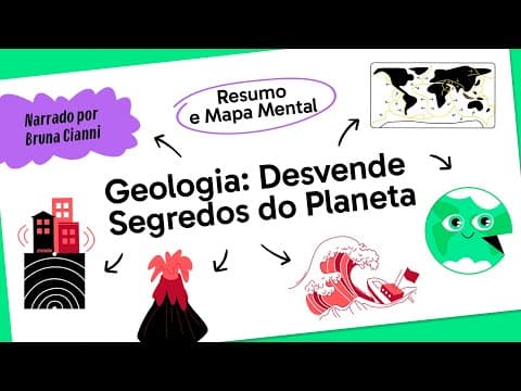 Thumbnail da aula: GEOLOGIA | QUER QUE DESENHE | MAPA MENTAL