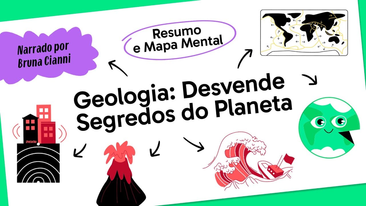 Thumbnail: GEOLOGIA | QUER QUE DESENHE | MAPA MENTAL