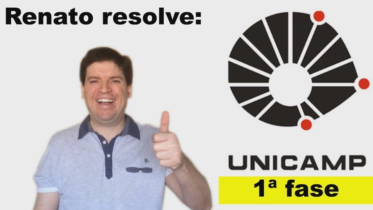 Thumbnail: UNICAMP 2019 Questão 62