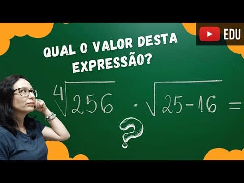 Thumbnail da aula: Expressão com Raízes - Professora Angela