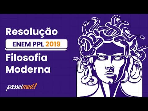 Thumbnail da aula: ENEM 2024 - FILOSOFIA MODERNA | A regra de ouro, popularmente conhecida pelo provérbio...