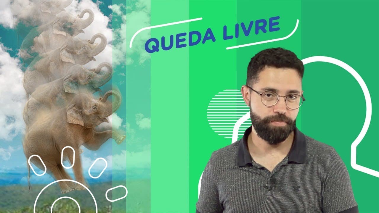 Thumbnail: Queda livre | Elefante e tatu pularam juntos: quem caiu primeiro?