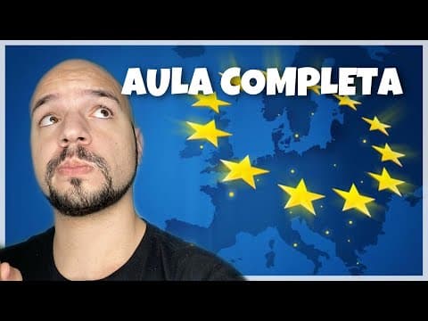 Thumbnail da aula: União Europeia (Aula completa) | Ricardo Marcílio