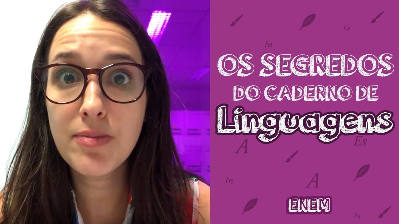 Thumbnail: LINGUAGENS: O que mais cai no Enem? ★ Spoiler do Enem