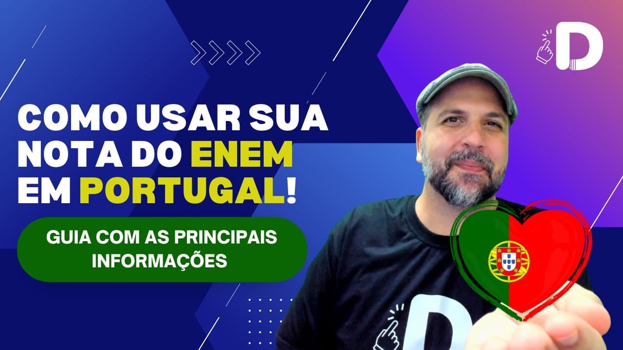 Thumbnail: Estude em Portugal com sua nota do Enem! Guia Explicativo