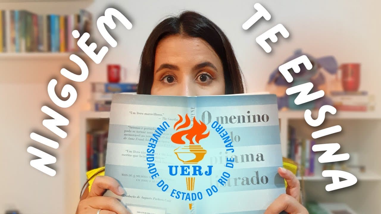 Thumbnail: Como usar a LEITURA OBRIGATÓRIA na prova da UERJ | Exames de qualificação, discursivo e REDAÇÃO!