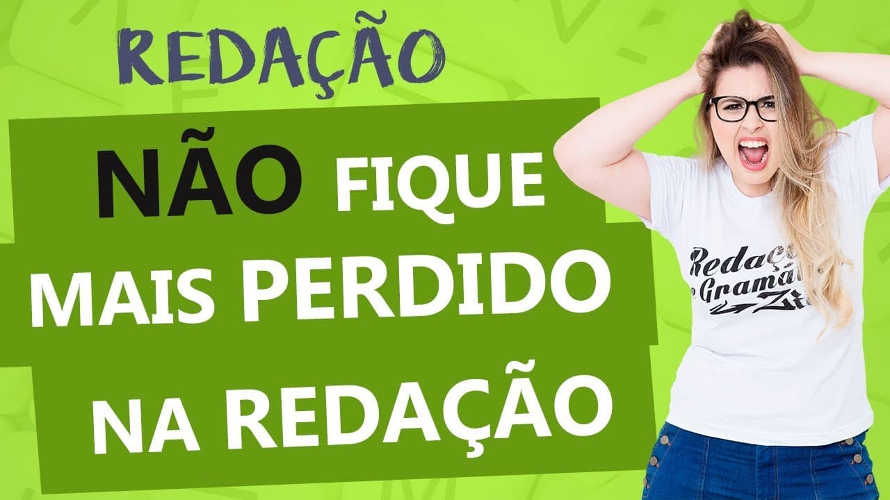 Thumbnail: ORGANIZE AS IDEIAS NA REDAÇÃO RAPIDAMENTE - Aula 3 - Profa. Pamba