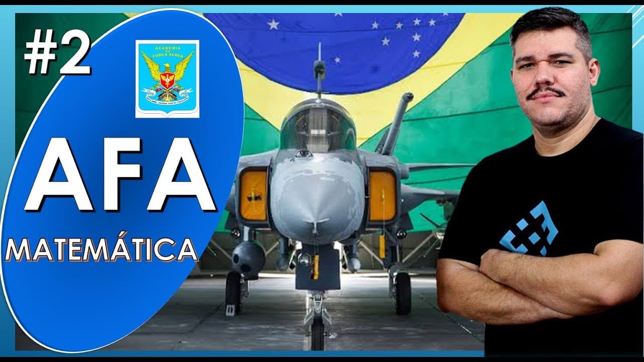 Thumbnail: 🔺AFA - Revisão de Matemática (Prova 2016/2017) #2